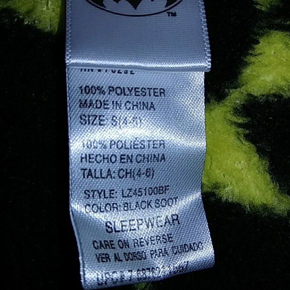 Girls fleece sleep pants - Picture 2 of 2